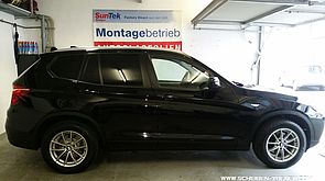 Scheibentönung BMW X3 - 5% Lichtdurchlässigkeit, 95% Verdunklung