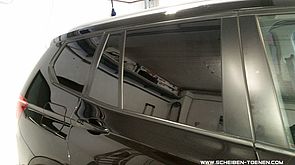 Scheibentönung BMW X3 - 5% Lichtdurchlässigkeit, 95% Verdunklung