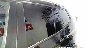 Scheibentönung BMW X3 - 5% Lichtdurchlässigkeit, 95% Verdunklung