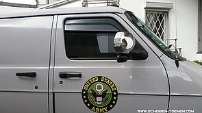 Dodge Ram 1500 Van - Heckscheiben 5%-, Seitenscheiben 50%-Lichtdurchlässigkeit